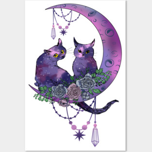 cat lover Posters and Art