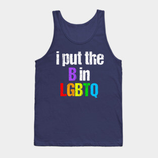 Funny Bisexual LGBTQ Tank Top
