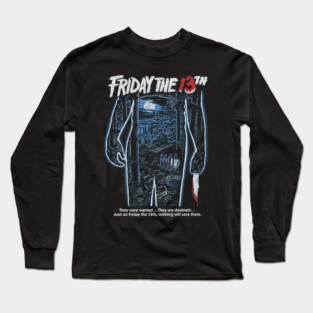 Friday the 13th, Jason Voorhees, Slasher. Horror Classic Long Sleeve T-Shirt