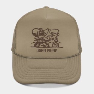John Prine 70s Style Fan Design Hat