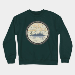 Hike Your Own Hike to Katahdin Georgia to Maine Crewneck Sweatshirt