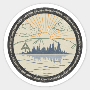 Hike Your Own Hike to Katahdin Georgia to Maine Magnet