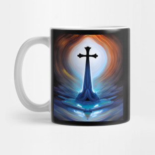 A.I. Art Cross T-Shirt Mug