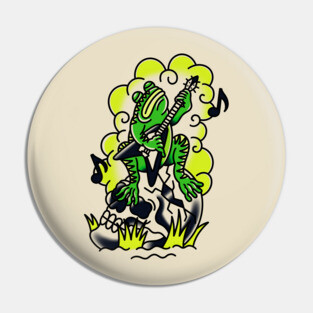 Doom Frog Pin