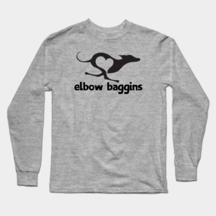 Elbow Baggins greyhound hobbit shirt Long Sleeve T-Shirt