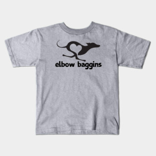 Elbow Baggins greyhound hobbit shirt Kids T-Shirt
