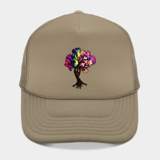 Hippie Peace Tree Hat