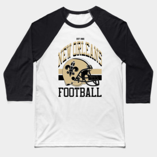 New Orleans Football Baseball T-Shirt