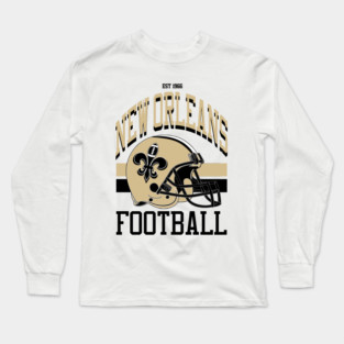 New Orleans Football Long Sleeve T-Shirt