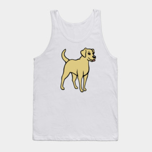 Yellow Labrador Retriever Tank Top