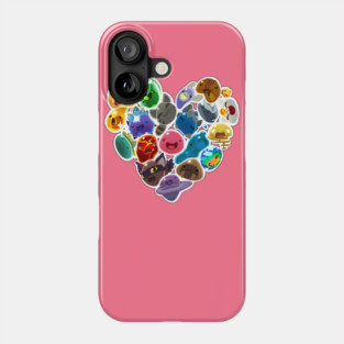 Slime heart Phone Case