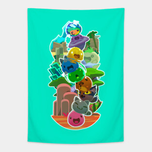 slime tower Tapestry