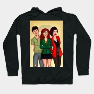 Daria, Jane and Trent Hoodie