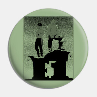 E1 Two Cool Orcs Pin