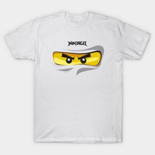Ninjago Eyes WHITE Ninja ZANE FanArt FanMade T-Shirt T-Shirt