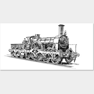 train Posters and Art