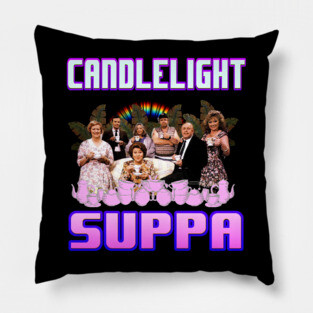 hyacinth buket candlelight supper Pillow