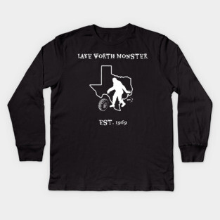 Lake Worth Monster Kids Long Sleeve T-Shirt