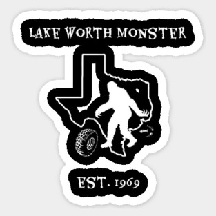 Lake Worth Monster Sticker