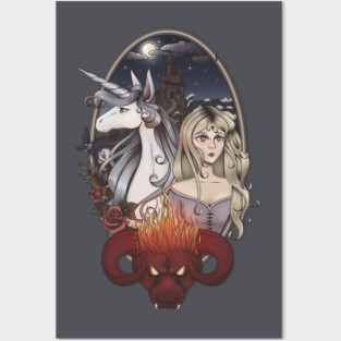 The Last Unicorn Posters and Art