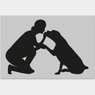 dog mom Posters and Art