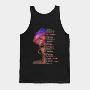 I am beautiful & loved Tank Top