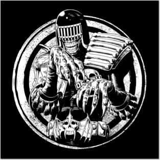 Judge Death Posters and Art