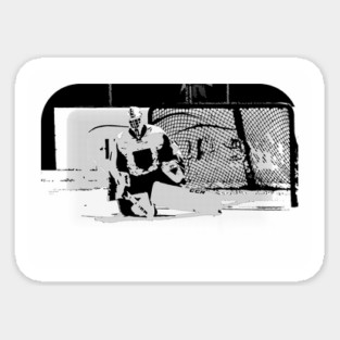 Warming Up - Ice Hockey Goalie Sticker
