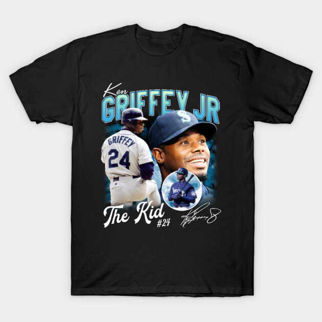 Ken Griffey Jr. Baby Onesie - Seattle Font Design | Officially Licensed MLB Apparel