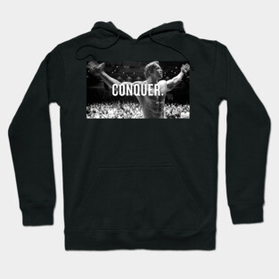 Arnold Schwarzenegger CONQUER Icon! Hoodie