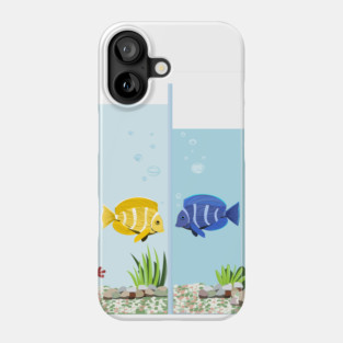 Fish in the aquarium Phone Case