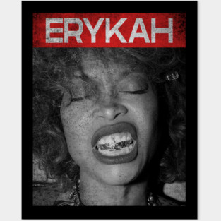 erykah badu Posters and Art