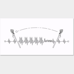 I "heart" Lacrosse Posters and Art