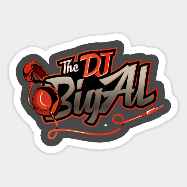 DJ Big Al Color Design Magnet by The DJ Big Al