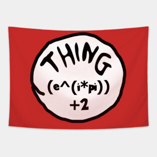 Thing 1 Math Nerd Tapestry