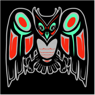 Owl of the Pacific Northwest Posters and Art