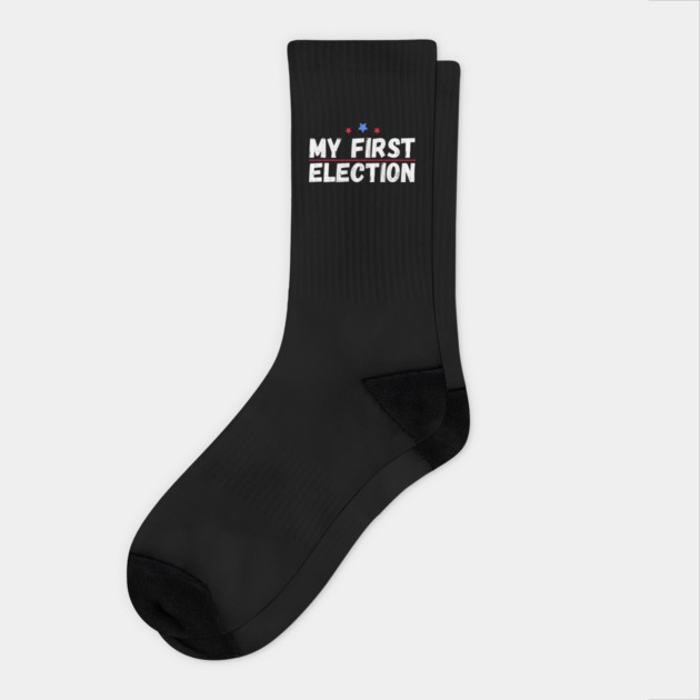 My First Election Socks by The WYLD Tribe