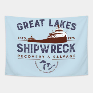 Great Lakes Shipwreck Recovery and Salvage Tapestry
