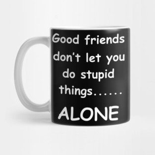 Friends W/B Mug
