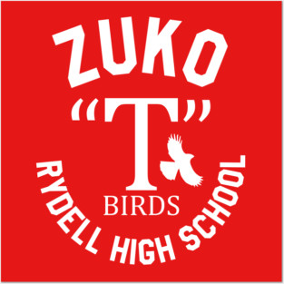 Zuko Tribute Rydell High Posters and Art