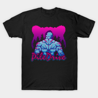 PileDrive 16Bit T-Shirt