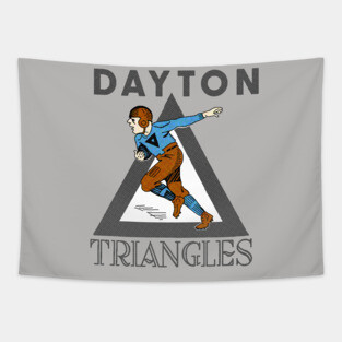 Defunct Dayton Triangles Football 1929 Tapestry