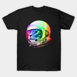 Astronaut Space Cat T-Shirt