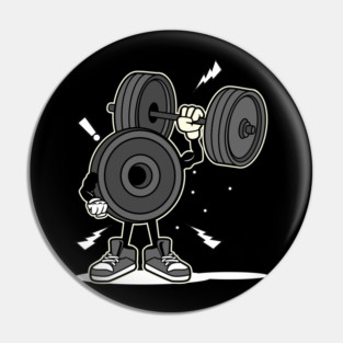 GYM CARTOON Pin