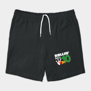 Rollin into 10th Birthday Bowling Gifts Shorts