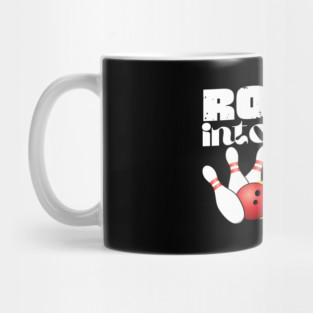 Rollin into 10th Birthday Bowling Gifts Mug
