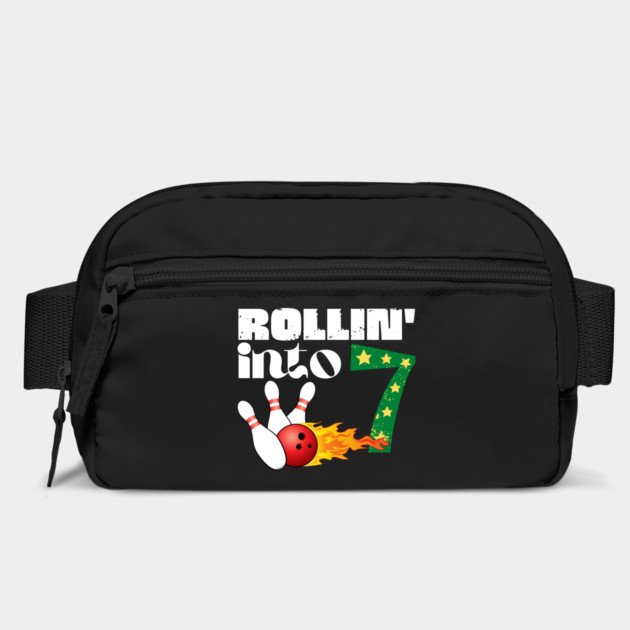 Rolling into 7 Bowling Birthday Gift by The WYLD Tribe