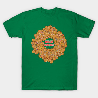 Buon Natale Italian Christmas Struffoli Ring T-Shirt