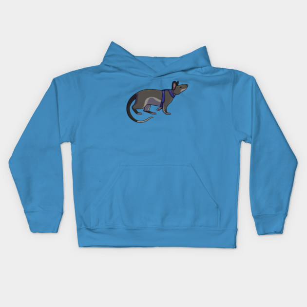 Hero Rat Kids Hoodie by DeguArts