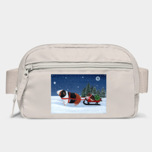 Guinea Pig Pulling Sleigh Bag